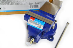 Hilka 4" Bench Vice with Swivel Base and Anvil 54122004