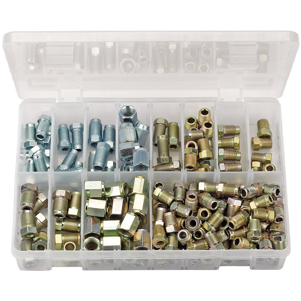 Draper Expert Brake Pipe Fittings Kit (205 Piece) 54367
