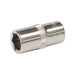 Silverline Socket 1/4" Drive 6pt Metric 545489