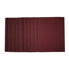Draper 1/4 Sanding Sheets, 115 x 150mm, Assorted Grit (Pack of 10) 54824
