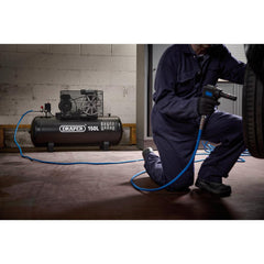 Draper 230V 150L Stationary Belt-Driven Air Compressor, 2.2kW/3HP 55304