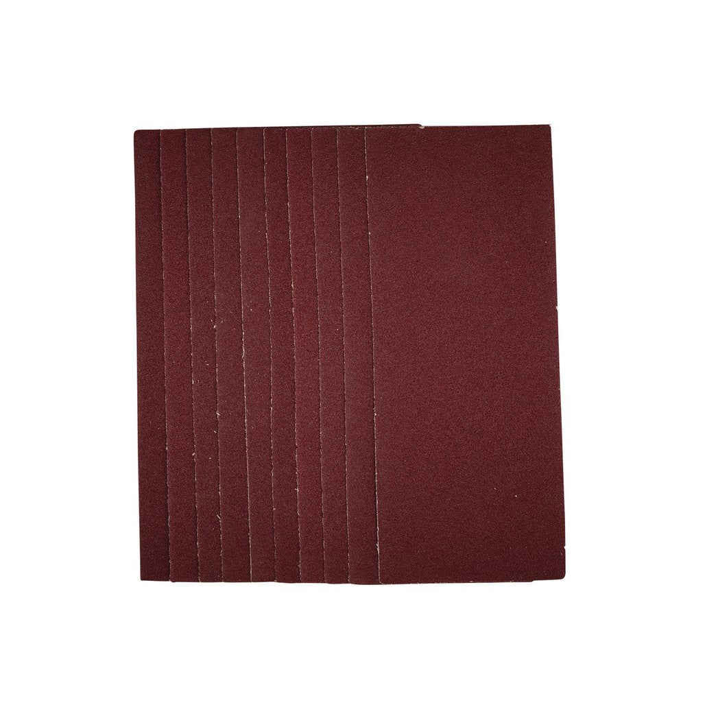 Draper 1/3 Sanding Sheets, 93 x 230mm, 80 Grit (Pack of 10) 55748
