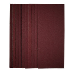 Draper 1/2 Sanding Sheets, 115 x 280mm, 80 Grit (Pack of 10) 56329