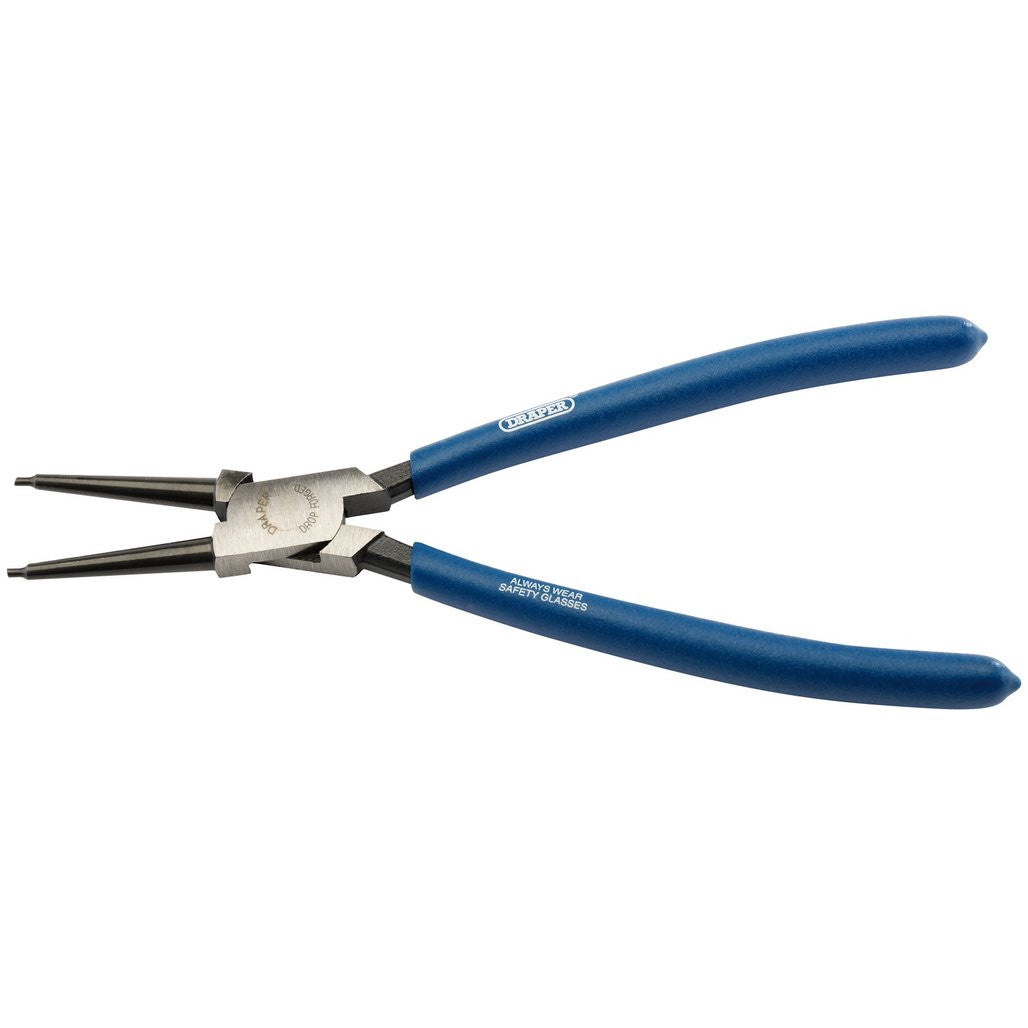 Draper Straight Tip Internal Circlip Pliers, 225mm 56418