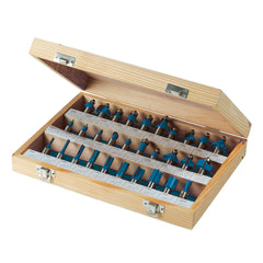 Silverline 1/2" TCT Router Bit Set 30pce 580422