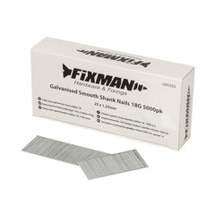 Fixman Galvanised Smooth Shank Nails 18G 5000pk 585359