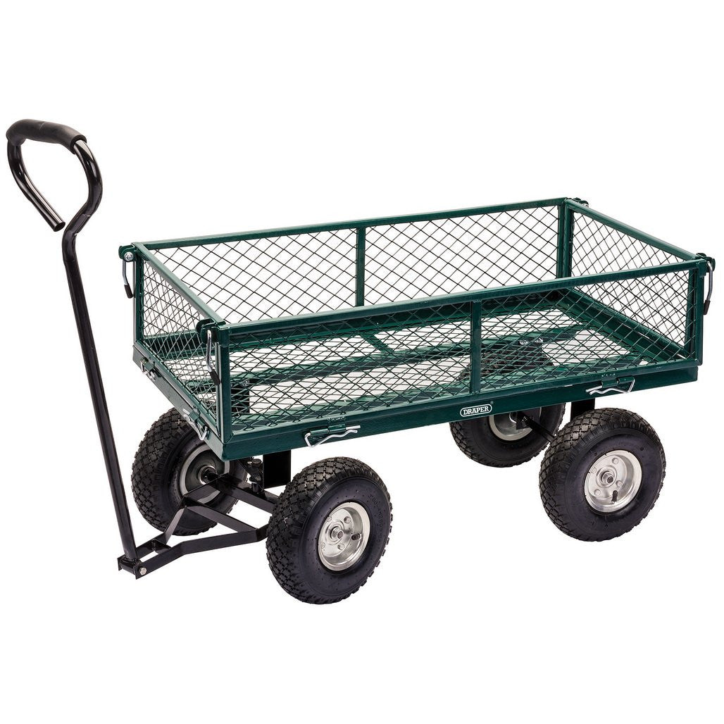 Draper Steel Mesh Garden Cart, 200kg 58552