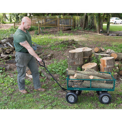 Draper Steel Mesh Garden Cart, 200kg 58552