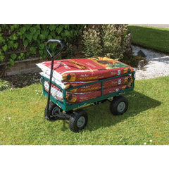 Draper Steel Mesh Garden Cart, 200kg 58552