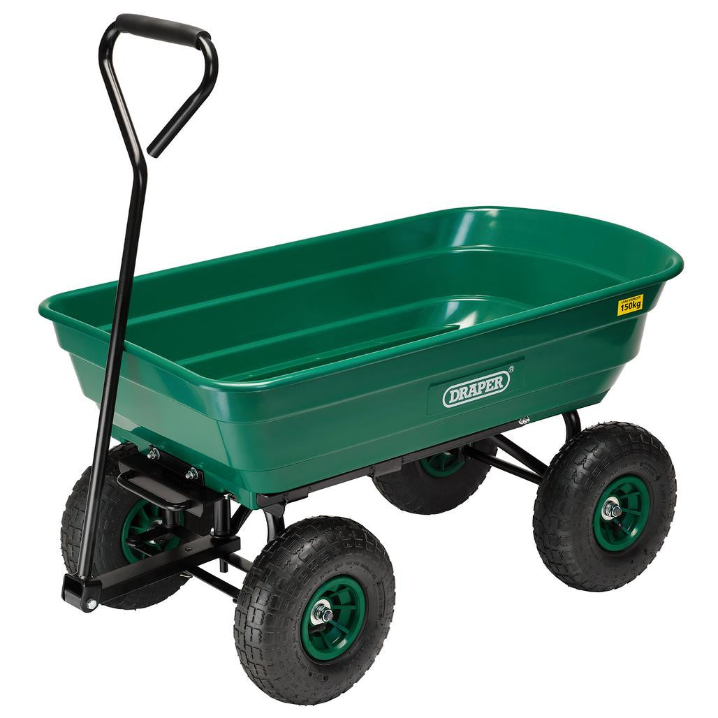 Draper Garden Tipper Trolley Cart, 150kg 58554