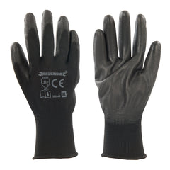 Silverline Black Palm Gloves 589144