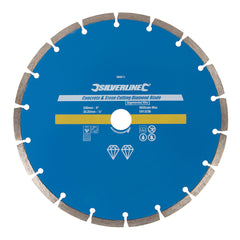Silverline Concrete & Stone Cutting Diamond Blade 589673
