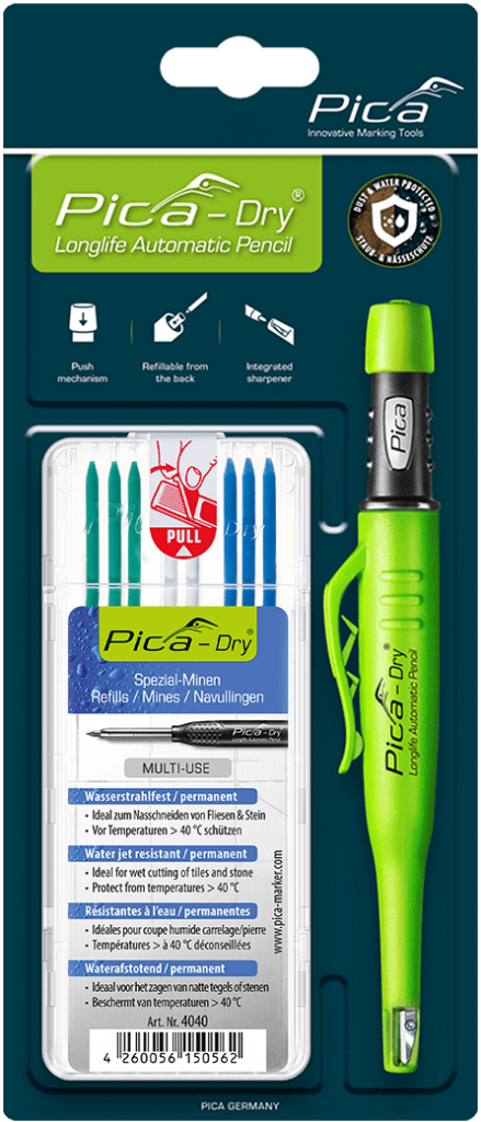 Pica Dry Bundle Pica Dry Pen with Water Jet Resistant Refills - 344