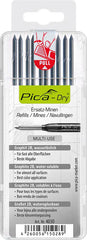 Pica Dry Refill Pack Water-Soluble Multi Use Blister Pack - Graphite H - 43-SB