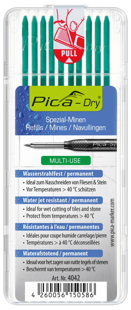 Pica Dry Refill Pack Water Jet Resistant - Green - 442