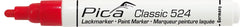 Pica Classic Industry Paint Maker with Round Tip - Red - 524-4