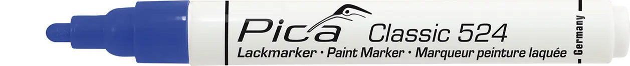 Pica Classic Industry Paint Maker with Round Tip - Blue - 524-41