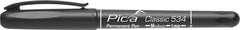 Pica Classic Permanent Pen with Medium Round Tip - Red - 534-4