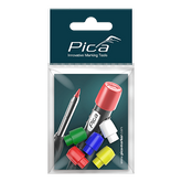 Pica Accessory Set Coloured Caps for Pica Dry - 5581