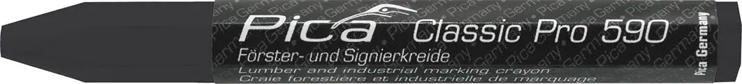 Pica Classic Pro Industrial Marking Crayon - Black - 59-46