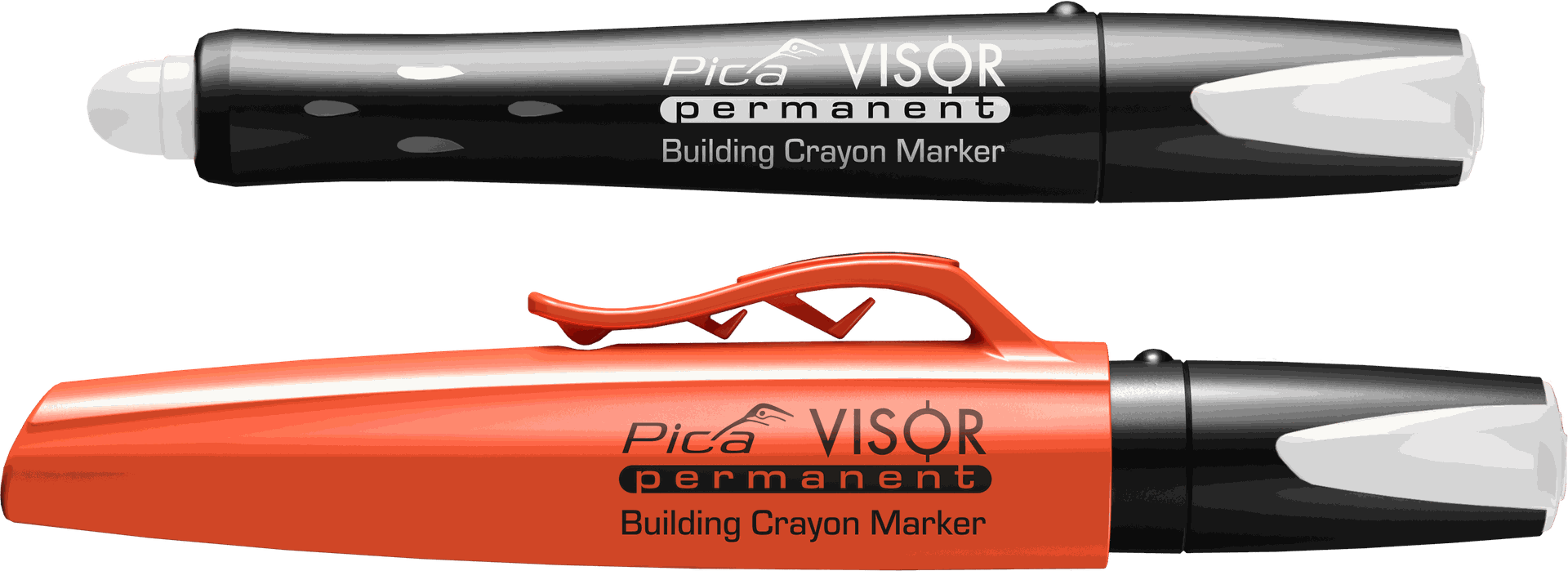 Pica Visor Industrial Permanent Marker - White - 99-52