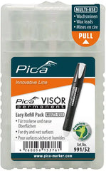 Pica Visor Refill Pack for Industrial Permanent Marker - White - 991-52