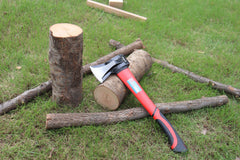 Hilka 2.20lb (1kg) Log Splitting Axe with Fibre Glass Shaft 60200951