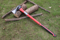 Hilka 4.5lb (2kg) Log Splitting Axe with Fibre Glass Shaft 60200952