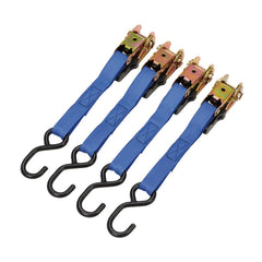 Draper Ratcheting Tie Down Straps, 5m x 25mm, 250kg (4 Piece) 60965