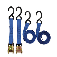 Draper Ratcheting Tie Down Straps, 5m x 25mm, 250kg (4 Piece) 60965