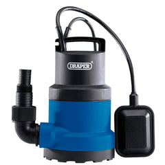 Draper 230V Submersible Clean Water Pump with Float Switch, 191L/min, 550W 61584