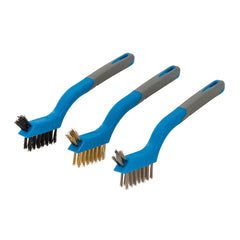 Silverline Mini Wire Brush Set 3pce 617623