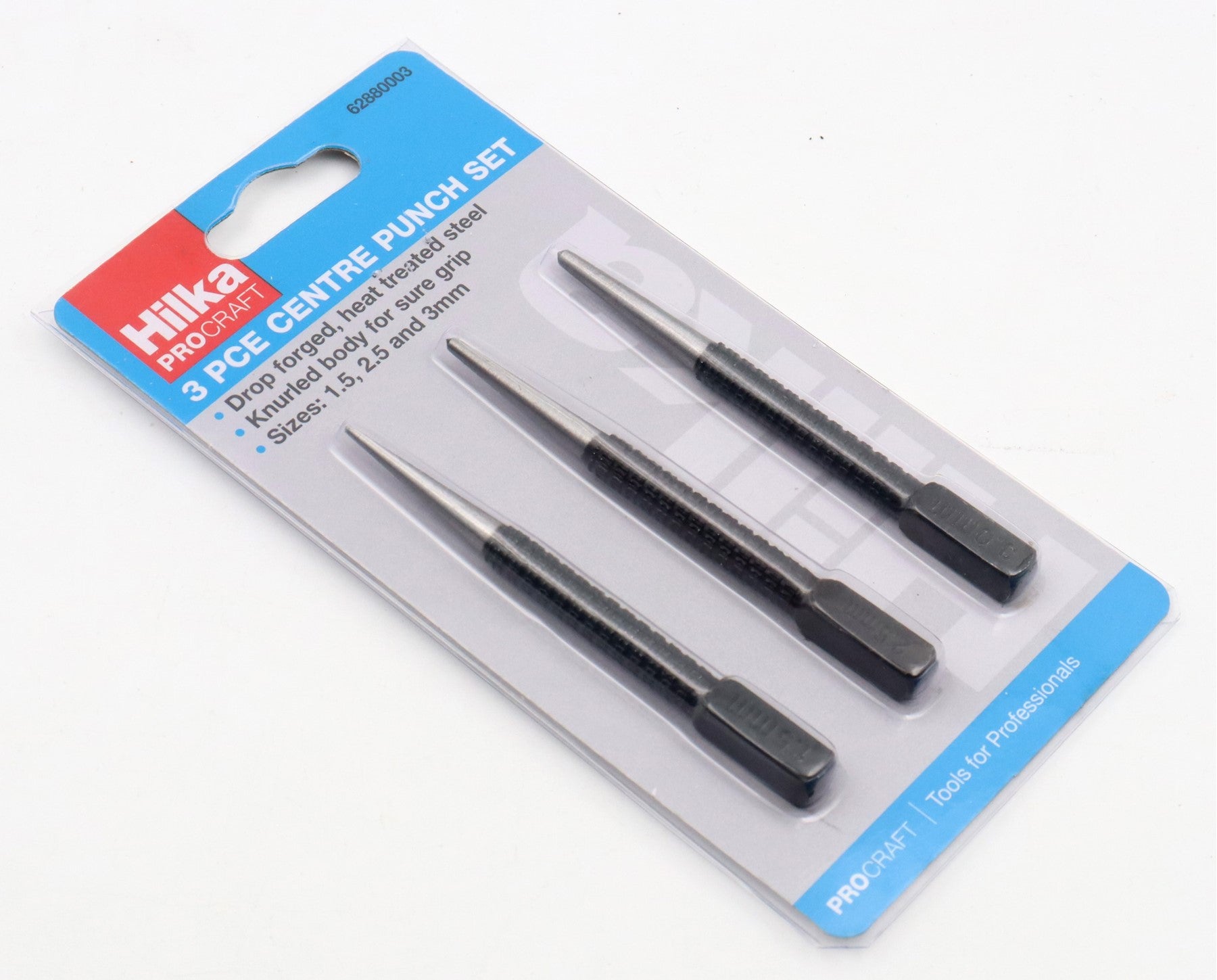 Hilka 3 pce Centre Punch Set 62880003
