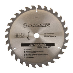 Silverline TCT Nail Blade 30T 633507