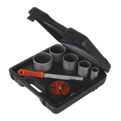 Silverline Tungsten Grit Holesaw Kit 8pce 633621