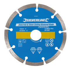 Silverline Concrete & Stone Cutting Diamond Blade 633624
