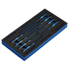 Draper Extra Long Precision Screwdriver Set in 1/4 Drawer EVA Insert Tray (8 Piece)
