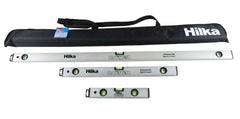 Hilka 3 pce Spirit Level Set - 12", 24", 48" 63990013