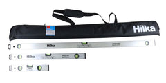 Hilka 3 pce Spirit Level Set - 12", 24", 48" 63990013