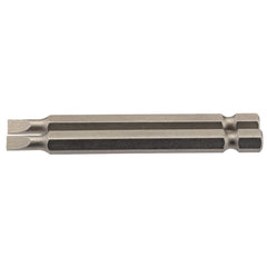Draper Plain Slot Insert Bit, 4.5mm, 1/4" Hex, 75mm Long (Pack of 2) 64295