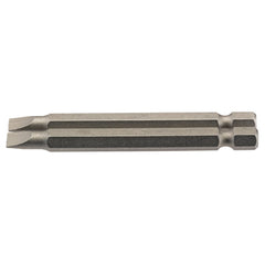 Draper Plain Slot Insert Bit, 5.5mm, 1/4" Hex, 75mm Long (Pack of 2) 64296