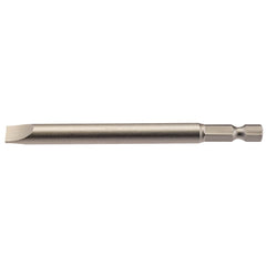 Draper Plain Slot Insert Bit, 8mm, 1/4" Hex, 100mm Long (Pack of 1) 64358