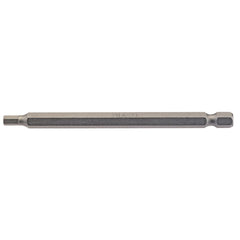 Draper Hexagonal Insert Bit, 4mm, 1/4" Hex, 100mm Long (Pack of 1) 64373