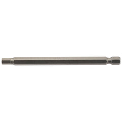 Draper Hexagonal Insert Bit, 5mm, 1/4" Hex, 100mm Long (Pack of 1) 64374