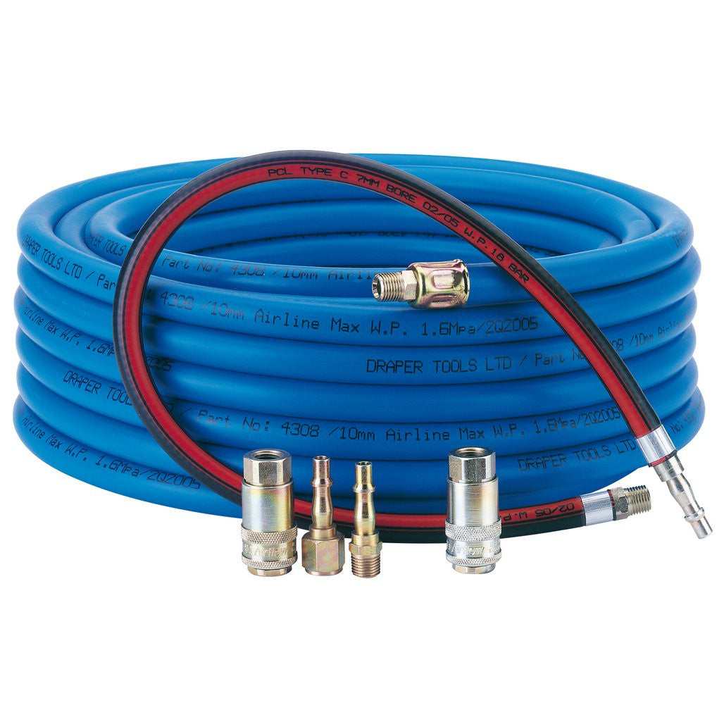 Draper Heavy Duty Air Connector Kit, 3/8" 64508