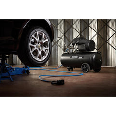 Draper 100L Direct Drive V-Twin Air Compressor, 2.2kW/3hp 65396