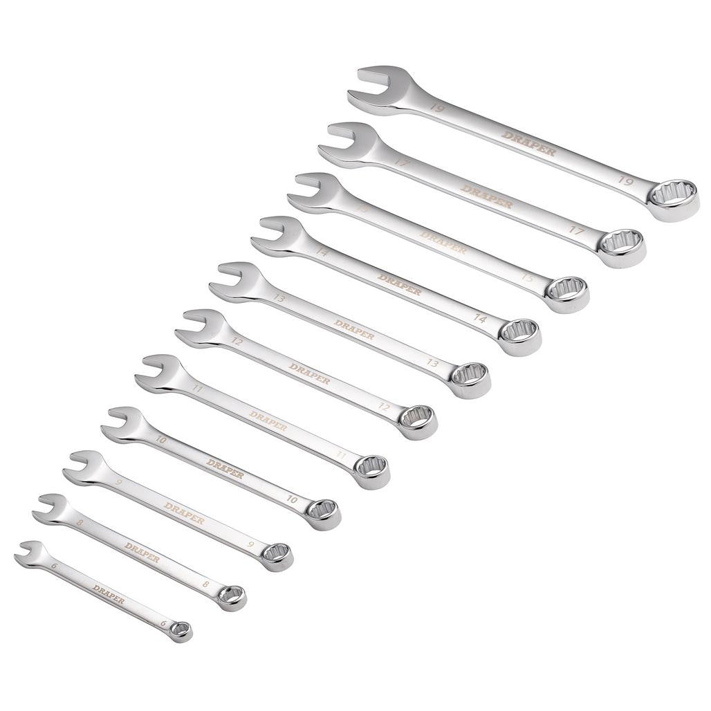 Draper HI-TORQ® Metric Combination Spanner Set (11 Piece) 66093