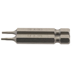 Draper TX-STAR® Insert Bit, 1/4" Hex, 50mm Long, T6 (Pack of 2) 66481
