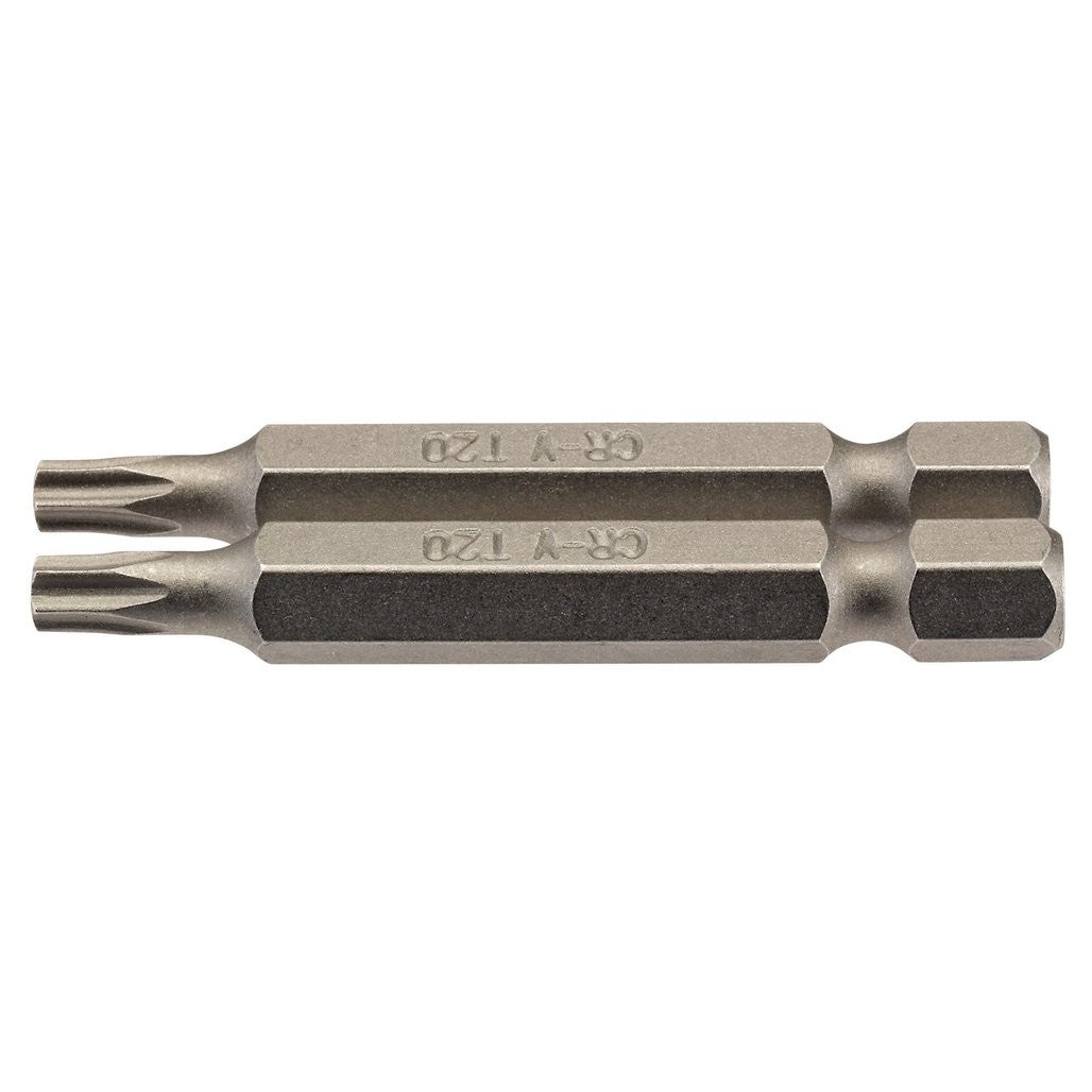 Draper TX-STAR® Insert Bit, 1/4" Hex, 50mm Long, T20 (Pack of 2) 66488