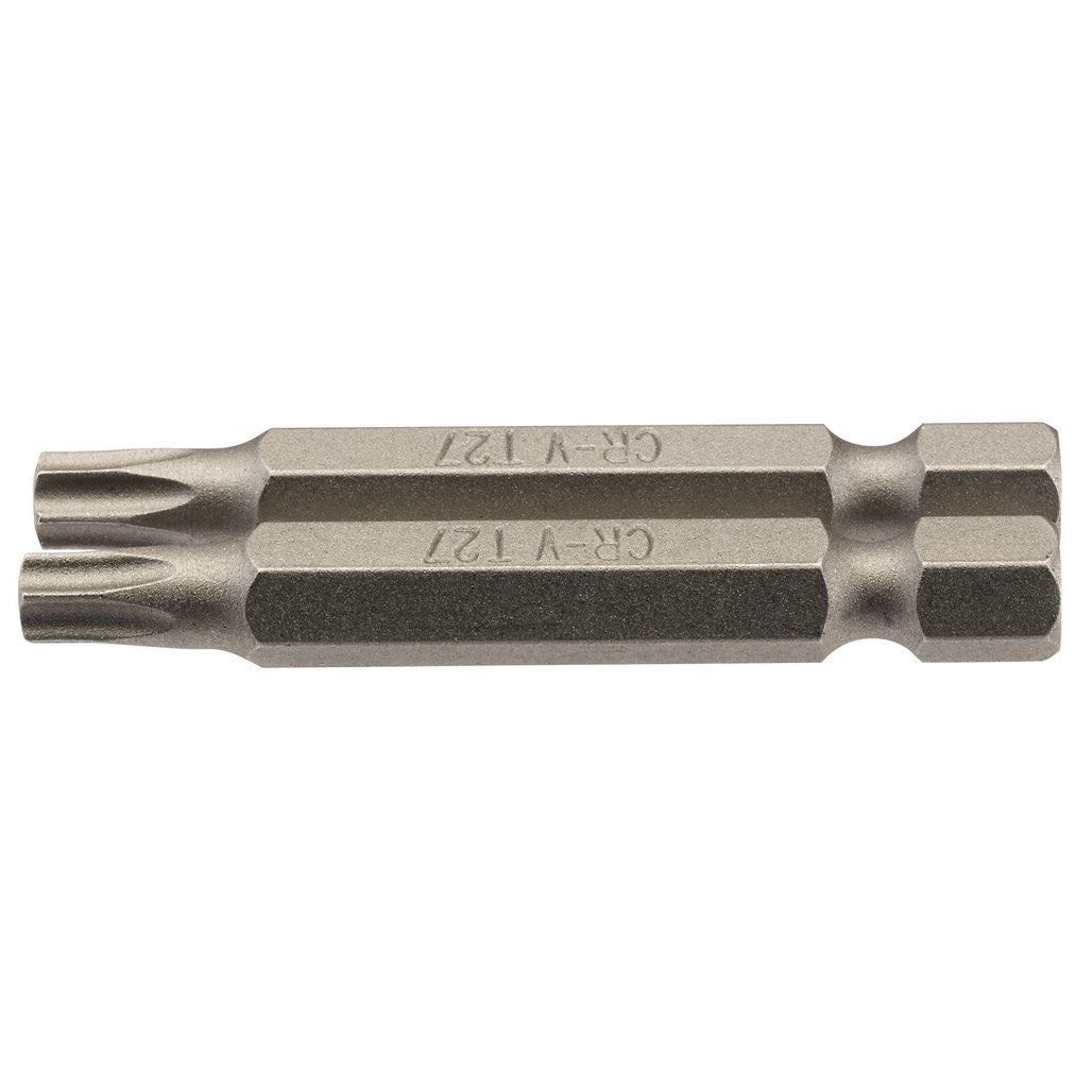 Draper TX-STAR® Insert Bit, 1/4" Hex, 50mm Long, T27 (Pack of 2) 66490